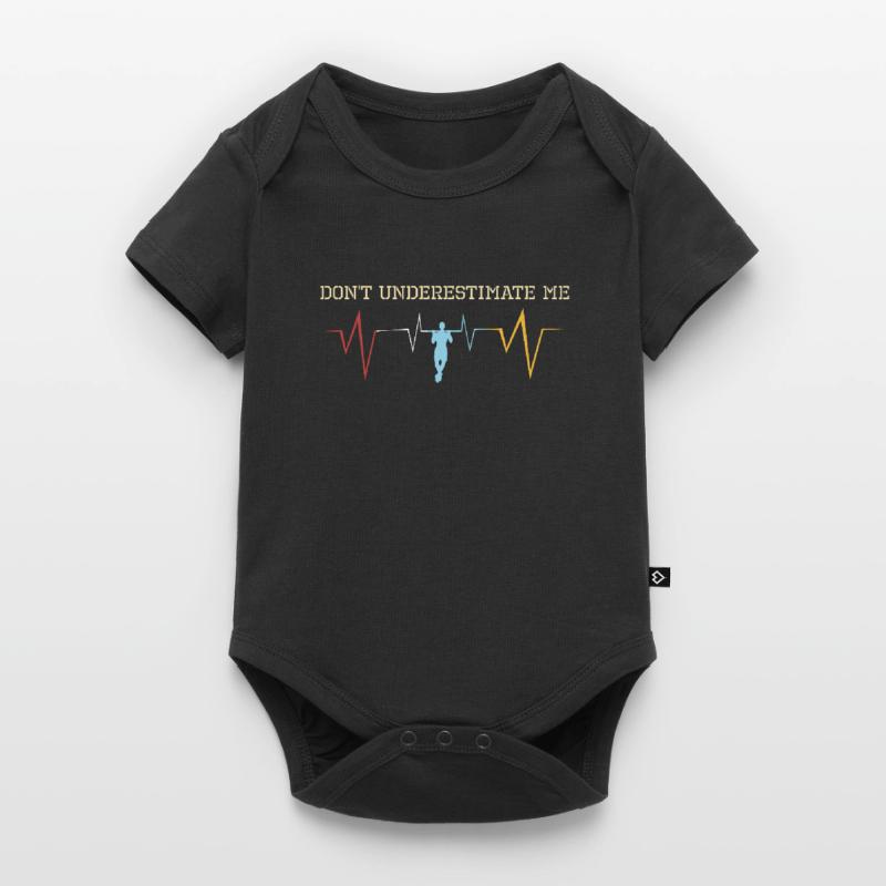 Calisthenics Fitness Training Pull Up Pull Up Pull-Ups Baby Premium short-sleeve bodysuit
