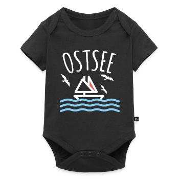 Ostsee - Baby Premium Kurzarmbody - Schwarz - Vorne