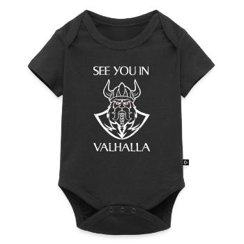 Viking Valhalla - Body à manches courtes Premium Bébé - noir - Devant