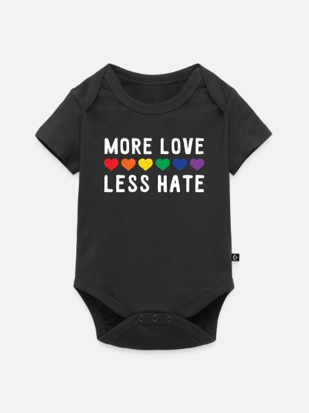 Pride Month - Baby Premium Kurzarmbody - Schwarz