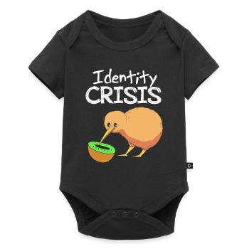 kiwi-bird kiwi bird - Baby Premium short-sleeve bodysuit - black - Front