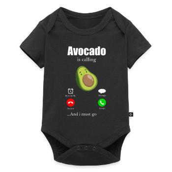 Avocado - Body à manches courtes Premium Bébé - noir - Devant