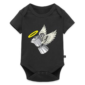 Black Coffee - No Sugar No Milk - Baby Premium Kurzarmbody - Schwarz - Vorne