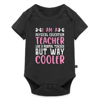 Education physique Eta, education et formation - Body à manches courtes Premium Bébé - noir - Devant