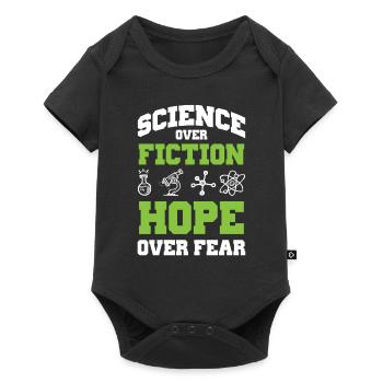 science science hope - Baby Premium short-sleeve bodysuit - black - Front