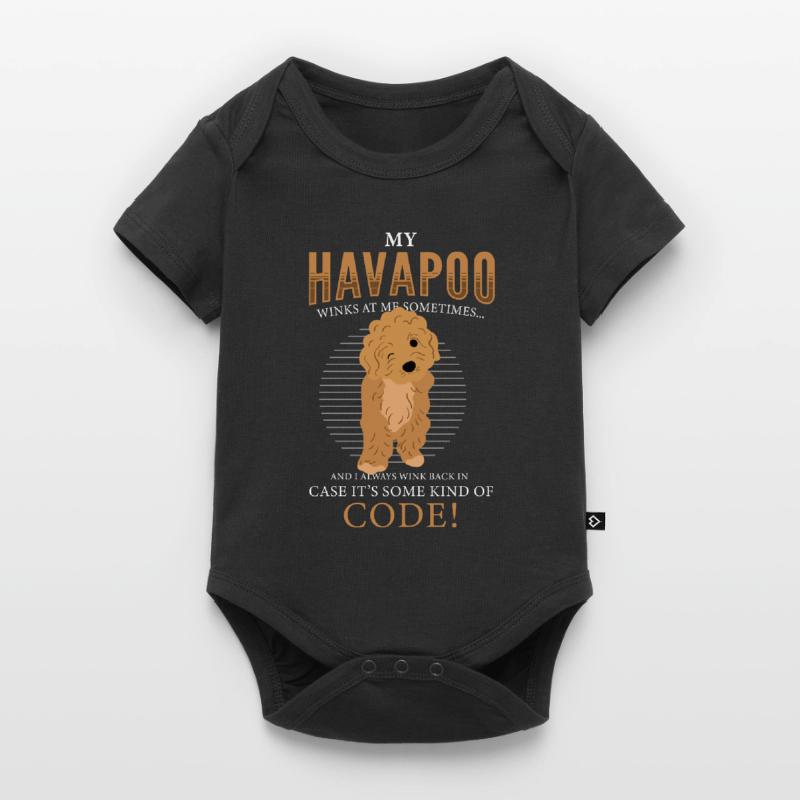 havapoo, havapoo poodle hybrid, havapoo humor, Baby Premium short-sleeve bodysuit