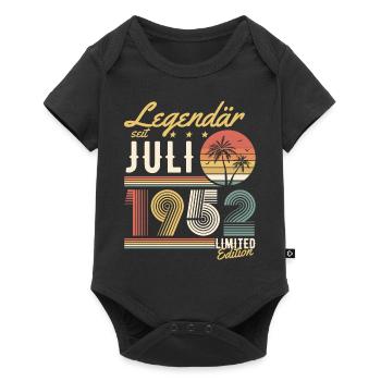 Legendär Seit Juli 1952 Limited Edition - Baby Premium Kurzarmbody - Schwarz - Vorne