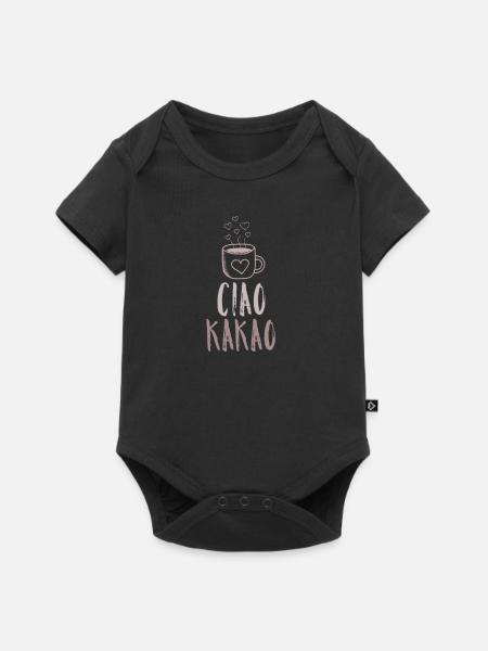 Ciao Kakao - Baby Premium Kurzarmbody - Schwarz