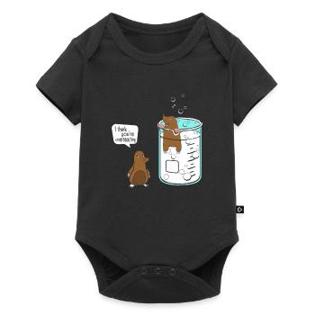 I Think You Are Overreacting – Mole Liter Chemistry - Baby Premium short-sleeve bodysuit - black - Front