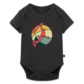 Basketball Basketball Player Basketball Player Gift - Baby Premium short-sleeve bodysuit - black - Front