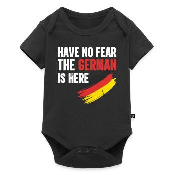 Germany Have No Fear The German Is Here - Baby Premium short-sleeve bodysuit - black - Front
