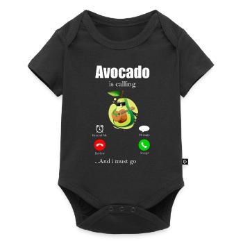 Avocado - Body à manches courtes Premium Bébé - noir - Devant