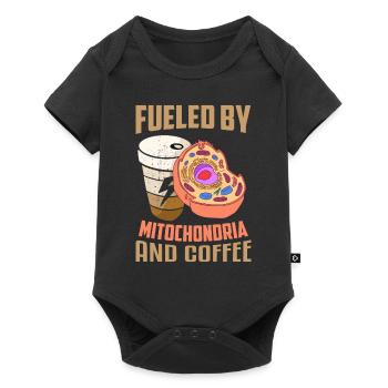 Biologe Wissenschaftler Biologie Geschenk - Baby Premium Kurzarmbody - Schwarz - Vorne