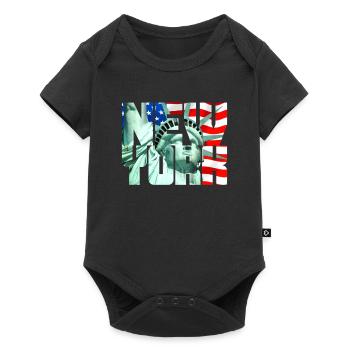 New York Statue of Liberty - Baby Premium short-sleeve bodysuit - black - Front