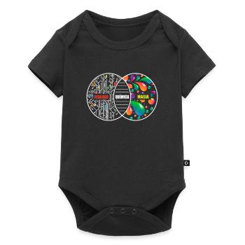 Chimie Comme magie Seulement Real Chimiste Réalité - Body à manches courtes Premium Bébé - noir - Devant