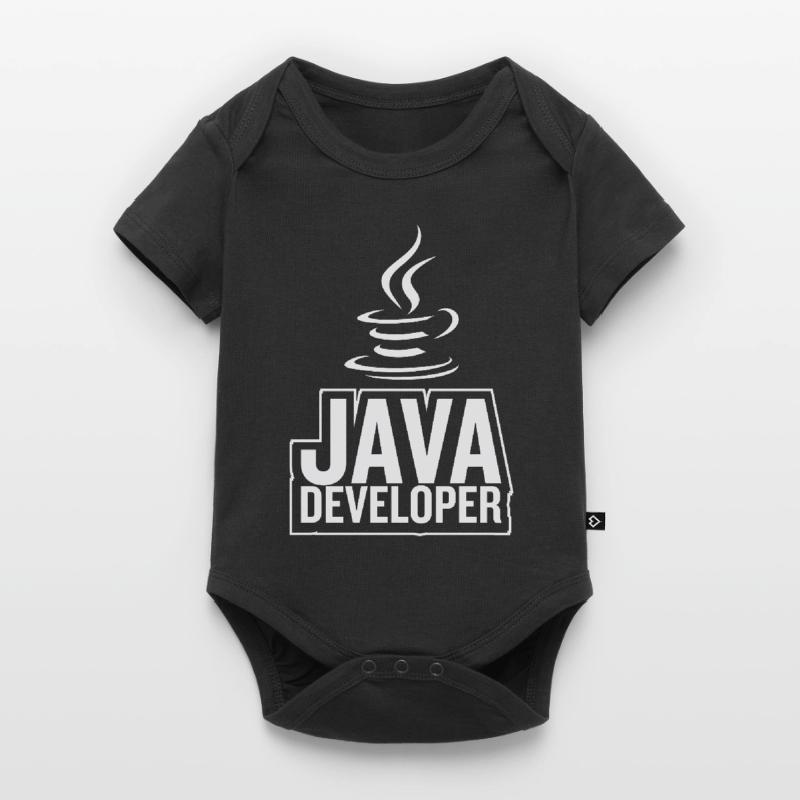Java Developer Coffee Kaffee Baby Premium short-sleeve bodysuit
