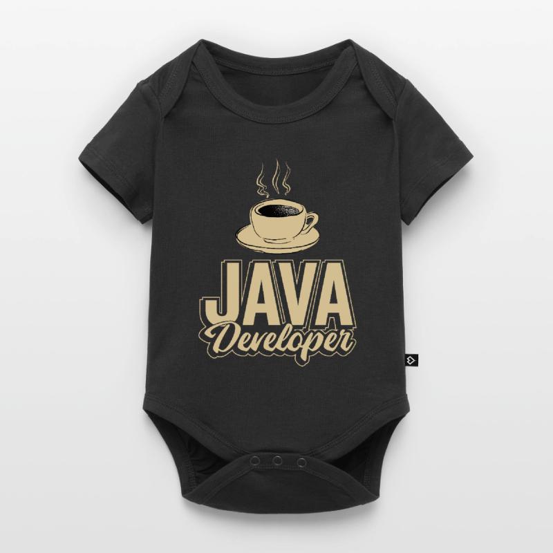 Café Java Developer Coffee Body à manches courtes Premium Bébé