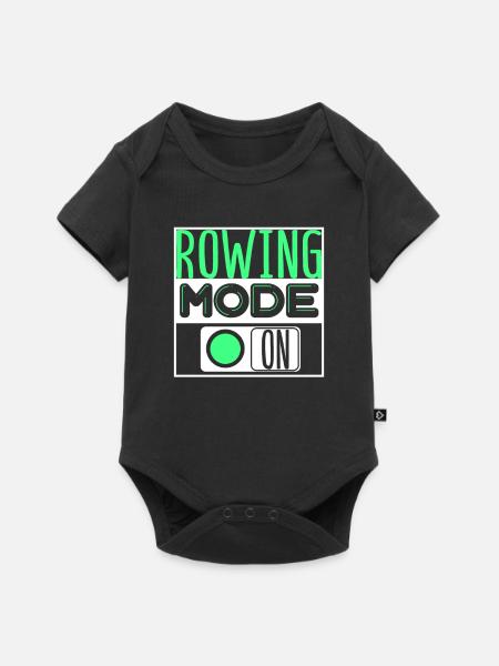 Rudern Rudersport - Baby Premium Kurzarmbody - Schwarz