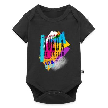 Salsa Casino Rueda Cuba Dance Salsa Cubana - Baby Premium short-sleeve bodysuit - black - Front