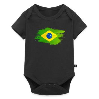 Brazil - Baby Premium short-sleeve bodysuit - black - Front