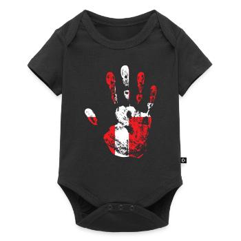 Denmark - Baby Premium short-sleeve bodysuit - black - Front