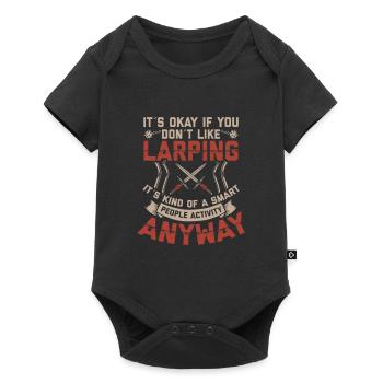 Live Action Role Play | Gift - Baby Premium short-sleeve bodysuit - black - Front