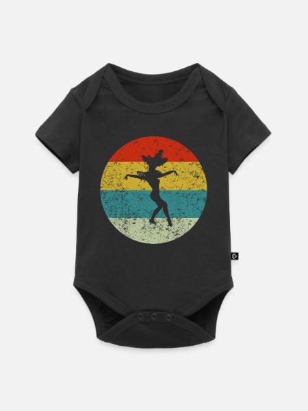 Samba - Baby Premium Kurzarmbody - Schwarz