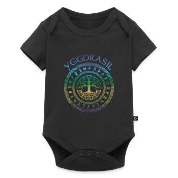 YGGDRASIL by The Manzanita’s - Body à manches courtes Premium Bébé - noir - Devant