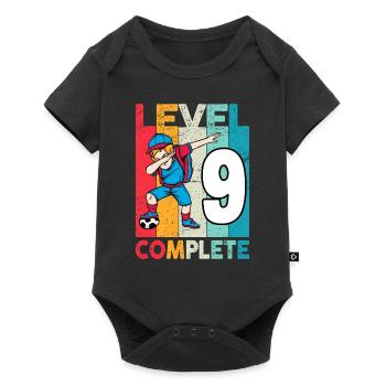 I'm already 9 | 9th Birthday Boys Football - Baby Premium short-sleeve bodysuit - black - Front