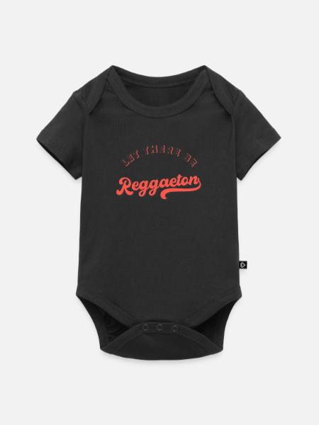 Let there be Reggaeton - Baby Premium Kurzarmbody - Schwarz