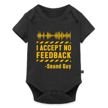 Pas de commentaires Sound Guy Ingénieur audio Musique DJ Cadeau - Body à manches courtes Premium Bébé - noir - Devant