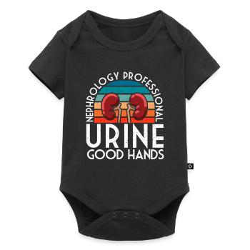Nephrology Urology Professional Funny Urine Good H - Baby Premium Kurzarmbody - Schwarz - Vorne