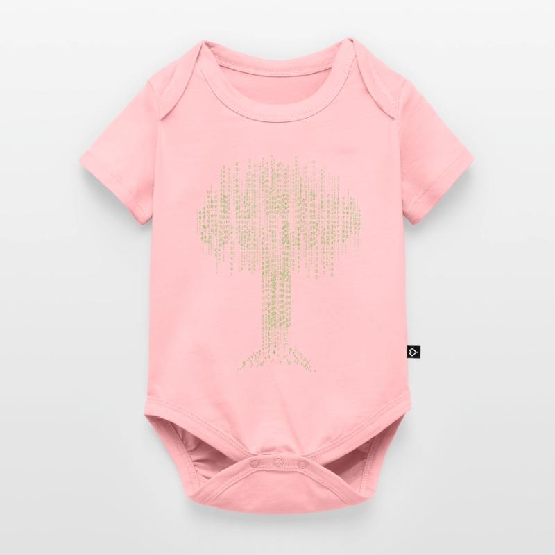 Binary Tree Encoding Computer Programmer Baby Premium short-sleeve bodysuit