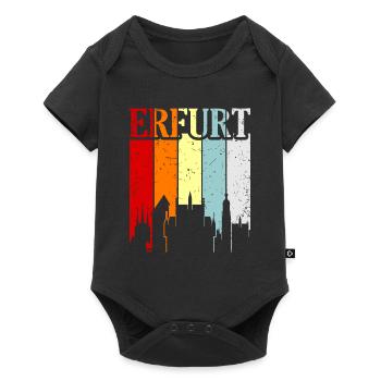 Erfurt - Baby Premium short-sleeve bodysuit - black - Front