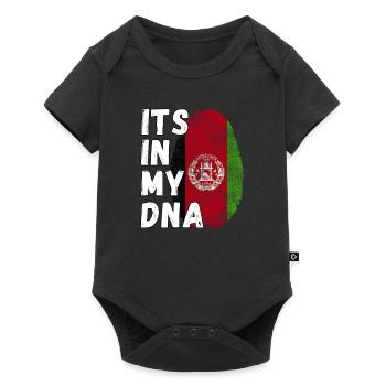 Free Afghanistan Afghan Flag - Baby Premium short-sleeve bodysuit - black - Front