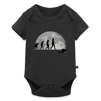 Plongeur Evolution Lune Plongée plongée plongée en apnée - Body à manches courtes Premium Bébé - noir - Devant