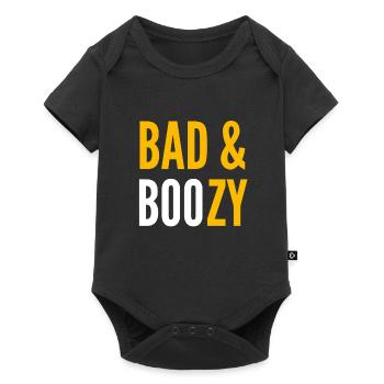 Halloween Halloween Halloween Halloween Halloween - Body à manches courtes Premium Bébé - noir - Devant
