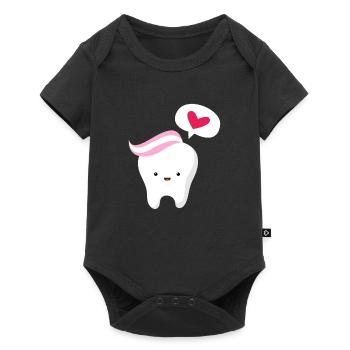 Dentist Dentist Dentist Teeth Gift - Baby Premium short-sleeve bodysuit - black - Front