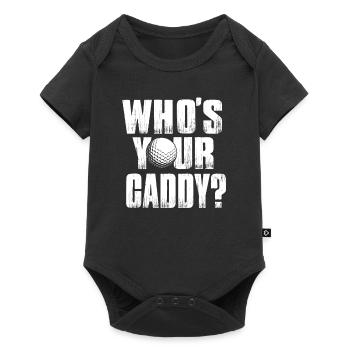 Golf Golfer Golfer Golfer Golf Course - Baby Premium short-sleeve bodysuit - black - Front