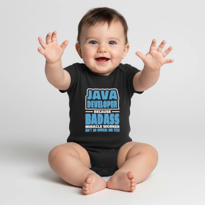 Java Developer Badass Body à manches courtes Premium Bébé