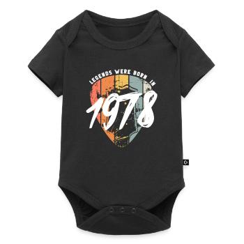 1978 anniversaire guitare guitare - Body à manches courtes Premium Bébé - noir - Devant