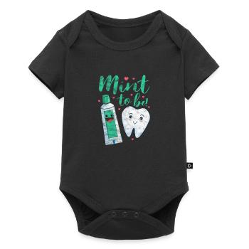 dentist - Baby Premium short-sleeve bodysuit - black - Front