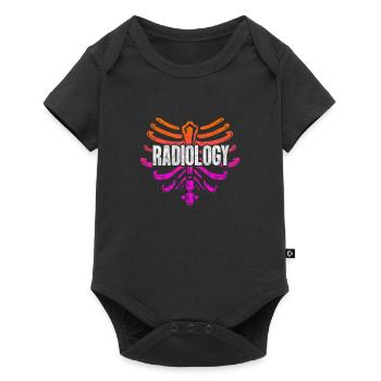 radiology - Baby Premium short-sleeve bodysuit - black - Front