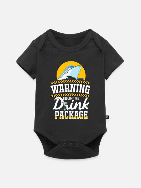 kreuzfahrtschiff - Baby Premium Kurzarmbody - Schwarz