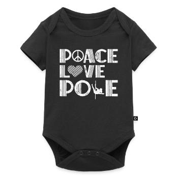 Poledance Tänzerin - Baby Premium Kurzarmbody - Schwarz - Vorne