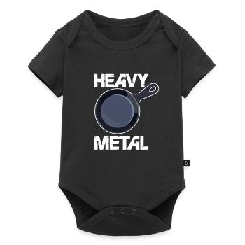 Koch Kochen Küche Essen Restaurant Chef Geschenk - Baby Premium Kurzarmbody - Schwarz - Vorne