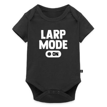 Larp-Modus - Baby Premium Kurzarmbody - Schwarz - Vorne