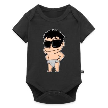 Bébé cool - Body à manches courtes Premium Bébé - noir - Devant