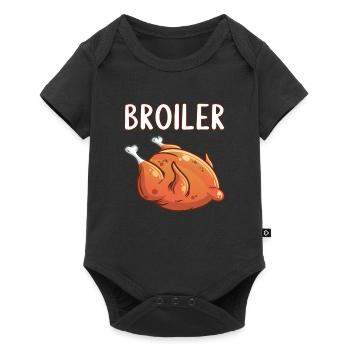 RDA Allemagne de l’Est Est Ostalgie Ossi Broiler - Body à manches courtes Premium Bébé - noir - Devant