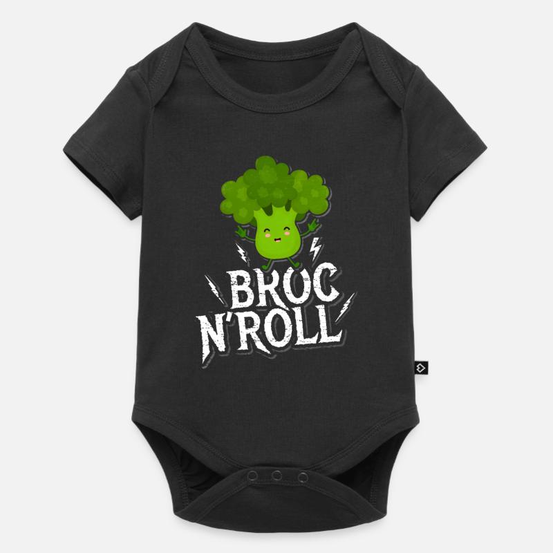 Brocolis - Body à manches courtes Premium Bébé - noir